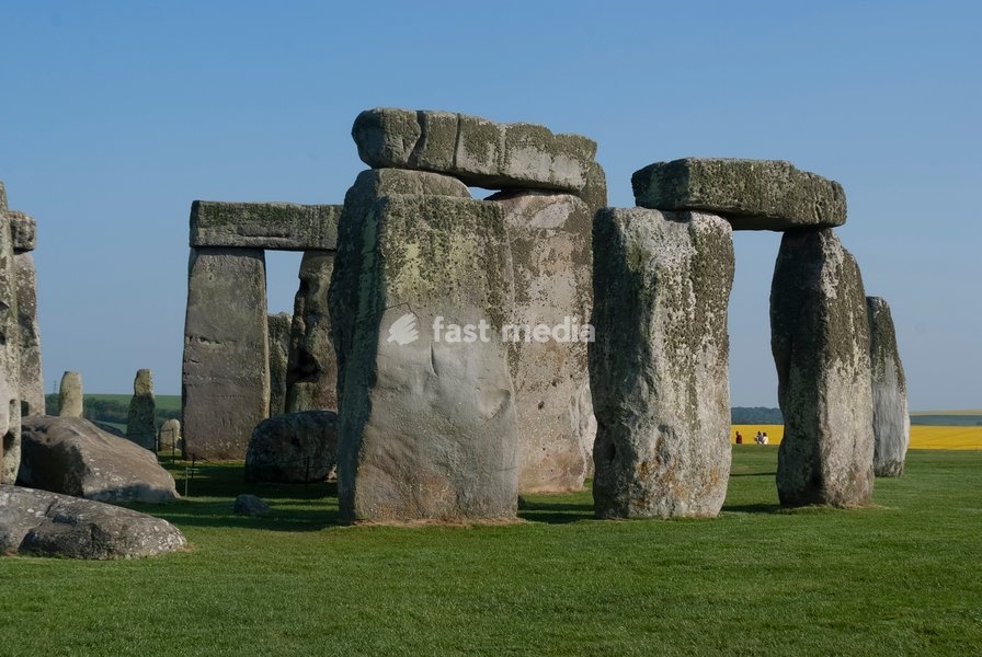The most famous prehistoric monument in England, Stonehenge was built between 3000 and 2000 BC and is now a UNESCO World Heritage Site, Salisbury Plain, near Amesbury, England, 2012