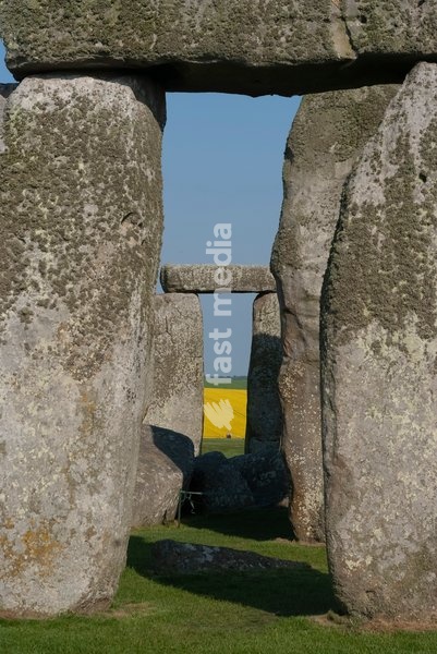 The most famous prehistoric monument in England, Stonehenge was built between 3000 and 2000 BC and is now a UNESCO World Heritage Site, Salisbury Plain, near Amesbury, England, 2012