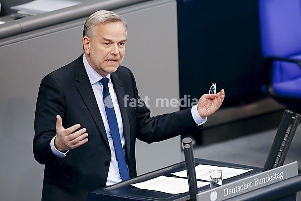 Leif-Erik Holm, AFD, MdB im Bundestag. Berlin, 30.11.2023