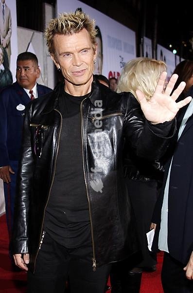 HOLLYWOOD, CA, NOVEMBER 09, 2009: Billy Idol at the World premiere of 'Old Dogs' held at the El Capitan Theater in Hollywood, USA on November 9, 2009