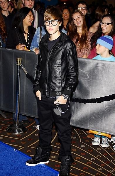 Justin Bieber at the Los Angeles premiere of 'Megamind' held at the Hollywood and Highland in Hollywood, USA on October 30, 2010