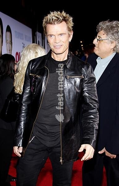 HOLLYWOOD, CA, NOVEMBER 09, 2009: Billy Idol at the World premiere of 'Old Dogs' held at the El Capitan Theater in Hollywood, USA on November 9, 2009