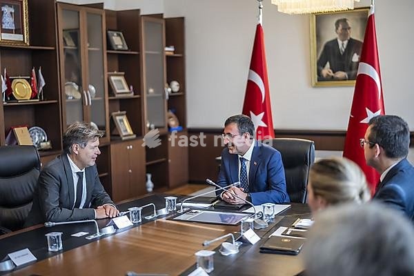 Trip by Federal Minister for Economic Affairs and Vice-Chancellor Robert Habeck to Ankara from 25-27 October 2023 Meeting with Vice-President Cevdet Yilmaz, Ankara, Turkey