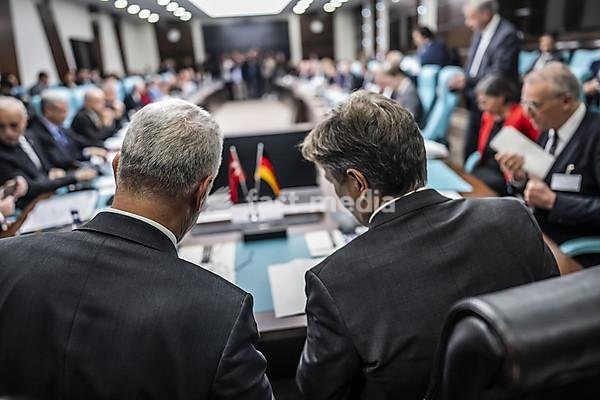 Trip by Federal Minister of Economics and Vice-Chancellor Robert Habeck to Ankara from 25-27 October 2023 Meeting with Trade Minister ?ñmer Bolat, Ankara, Turkey