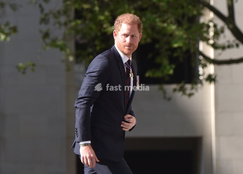 Prince Harry, Duke of Sussex arriving at the Invictus Games 10th Anniversary Service at St Paul's Cathedral in London, England. UK. Wednesday 8th May 2024