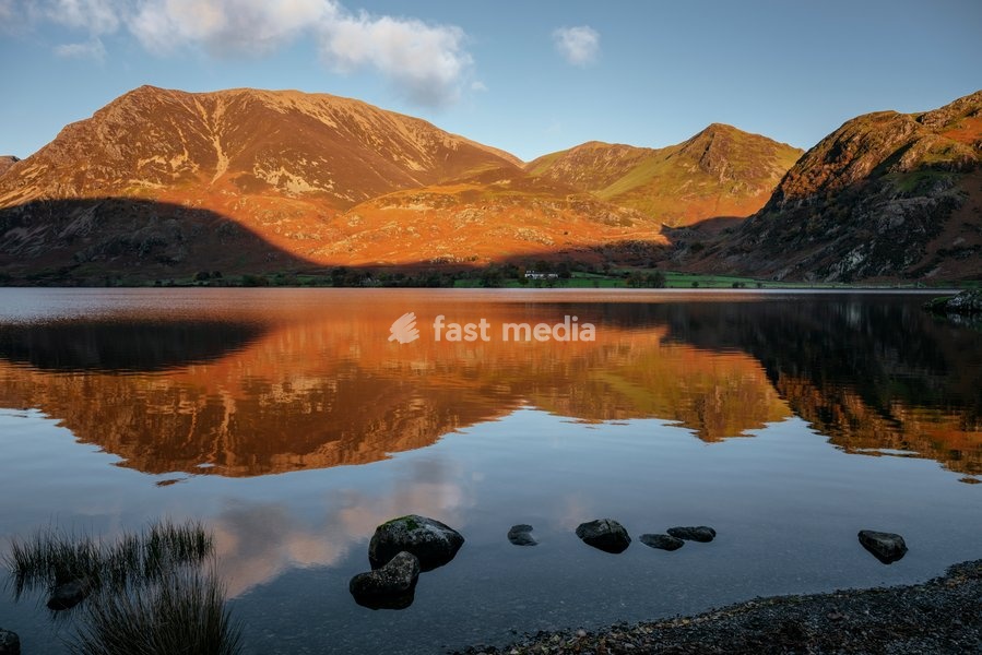 Crummock Water, Lake District, Cumbria, England, UK