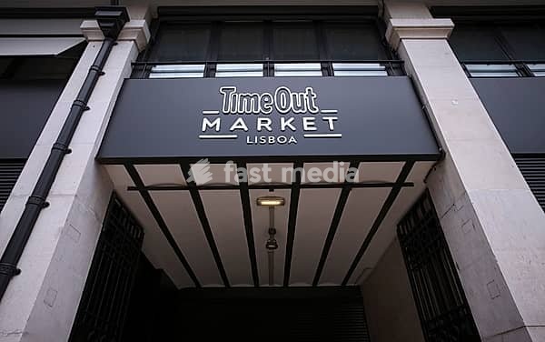 Entrance to the Time Out Market, Lisbon, Portugal, Europe