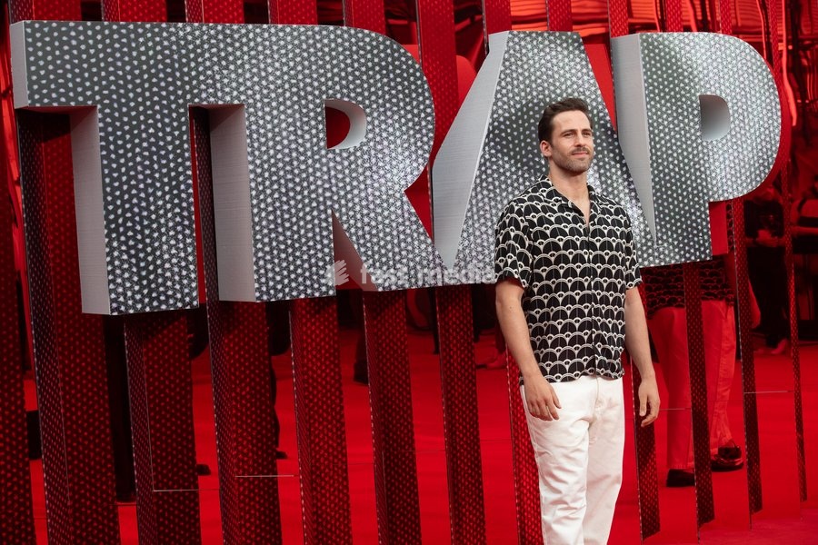 Dino Fetscher attends The UK Special Screening of 'Trap' at Cineworld - O2 Arena, London, England, UK on Monday 29 July, 2024