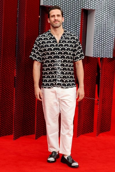 Dino Fetscher at the Trap UK Special Screening at O2 in North Greenwich, London, United Kingdom
