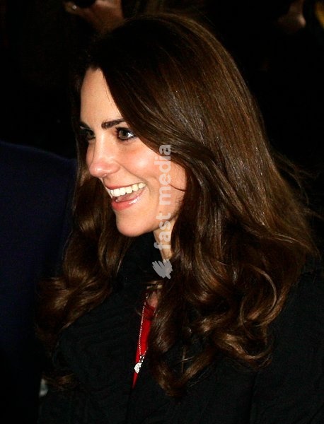 Kate Middleton arrives at the New Zealand House for signing in the condolences book for the victims of the Christchurch earthquake, in London, Britain, 25 February 2011