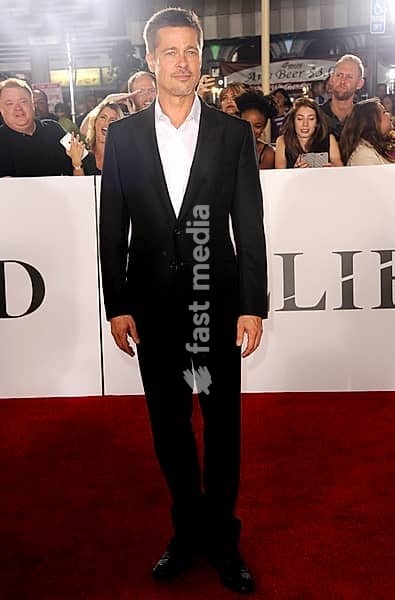 Brad Pitt at the Los Angeles premiere of 'Allied' held at the Regency Village Theatre in Westwood, USA on November 9, 2016., Westwood, California, USA, North America