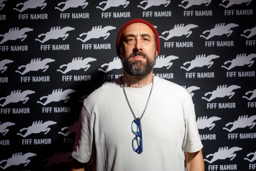 Frederic Baillif poses for the photographer during the closing night of the 39th edition of the Festival International du Film Francophone de Namur (FIFF) (27/09-04/10), Friday 04 October 2024 in Namur. After the Bayard awards ceremony, the festival will close with a screening of F. Ozon's "Quand…