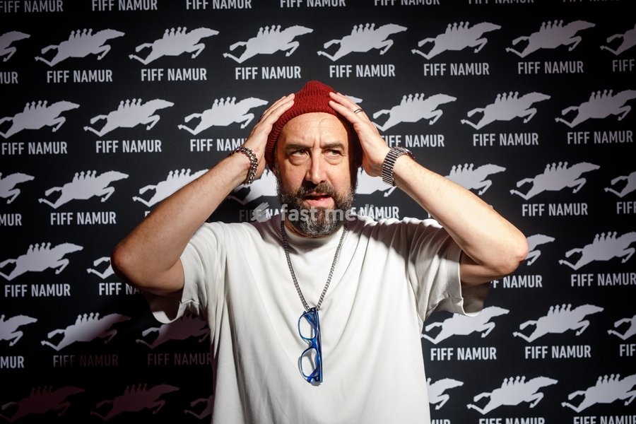 Frederic Baillif poses for the photographer during the closing night of the 39th edition of the Festival International du Film Francophone de Namur (FIFF) (27/09-04/10), Friday 04 October 2024 in Namur. After the Bayard awards ceremony, the festival will close with a screening of F. Ozon's "Quand…