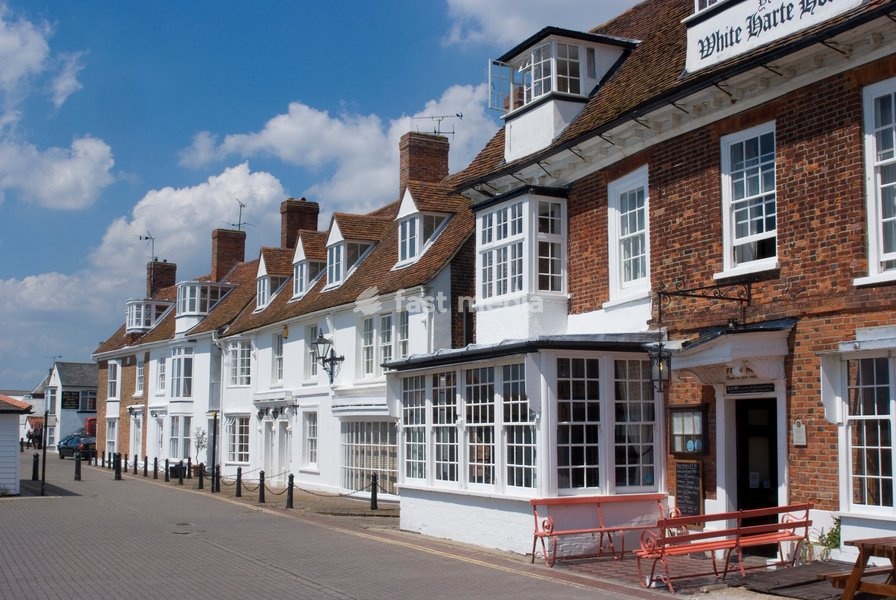 Burnham on Crouch, a boating centre on the Crouch River, Essex, England, United Kingdom, Europe