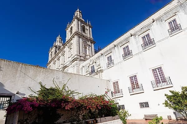 Church and Monastery of Sao Vicente de Fora, Facade, Lisbon, Portugal, Europe