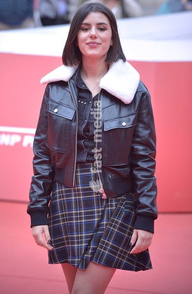 ROME, ITALY - OCTOBER 20: Federica Carta attends the "Pupazzi Alla Riscossa – Uglydolls" red carpet during the 14th Rome Film Festival on October 20, 2019 in Rome, Italy. at Rome Film Fest 2019. Rome (Italy), October 20th, 2019