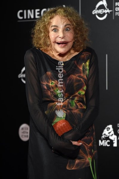 American actress and showgirl naturalized Italian Sydne Rome attend the Megalopolis movie Pre-Opening Red Carpet of Rome Film Festival 2024 and Alice Nella Città at Cinecittà. Rome (Italy), October 14th, 2024