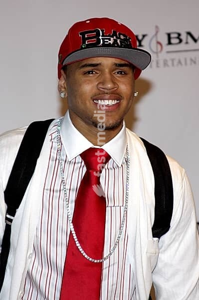Chris Brown at the 2008 Sony/BMG Grammy After Party held at the Beverly Hills Hotel in Beverly Hills on February 10, 2008. Beverly Hills