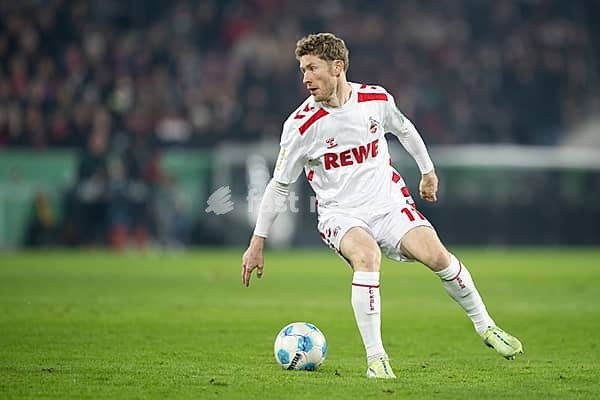 BEAUTIFUL SPORTS/ (DFL/DFB REGULATIONS PROHIBIT ANY USE OF PHOTOGRAPHS AS IMAGE SEQUENCES AND/OR QUASI-VIDEO) Cologne, RheinEnergieStadion, North Rhine-Westphalia, Florian Kainz (1.FC Köln, Midfield, #11), DFB-Pokal 1.FC Köln, Hertha BSC on 04.12.2024 at RheinEnergieStadion in Cologne Germany