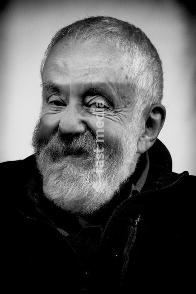 Mike Leigh on stage at Mark Kermode in 3D on Monday 16 December 2024 at BFI Southbank, London