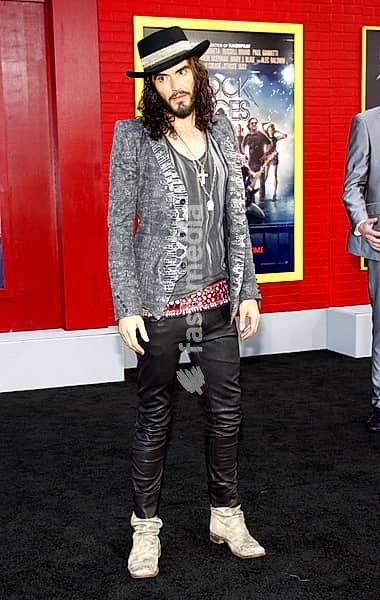 Russell Brand at the Los Angeles premiere of 'Rock of Ages' held at the Grauman's Chinese Theatre in Hollywood, USA on June 8, 2012. Hollywood, California, USA, North America