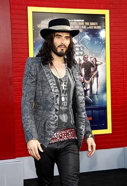 Russell Brand at the Los Angeles premiere of 'Rock of Ages' held at the Grauman's Chinese Theatre in Hollywood, USA on June 8, 2012. Hollywood, California, USA, North America