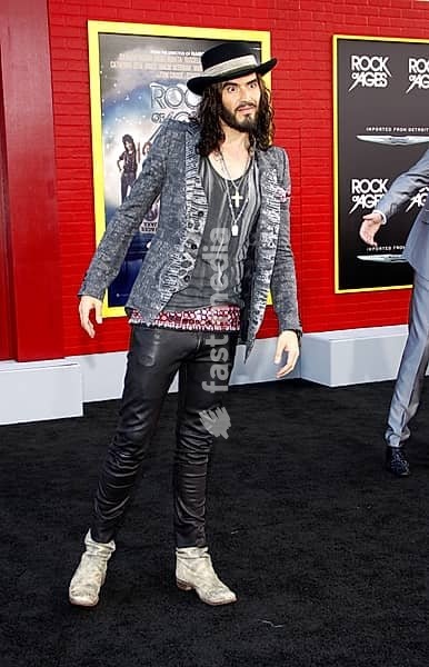 Russell Brand at the Los Angeles premiere of 'Rock of Ages' held at the Grauman's Chinese Theatre in Hollywood, USA on June 8, 2012. Hollywood, California, USA, North America