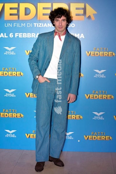 Italian actor Pierpaolo Spollon attends Fatti Vedere Photocall at Cinema Barberini. Rome (Italy), January 28th, 2025