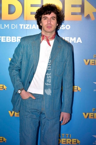 Italian actor Pierpaolo Spollon attends Fatti Vedere Photocall at Cinema Barberini. Rome (Italy), January 28th, 2025