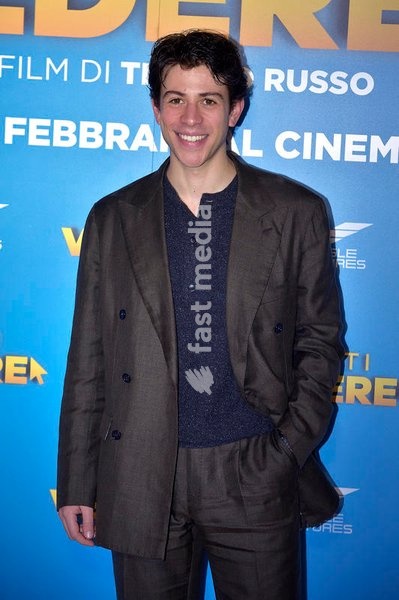 Italian actor Francesco Centorame attends Fatti Vedere Photocall at Cinema Barberini. Rome (Italy), January 28th, 2025