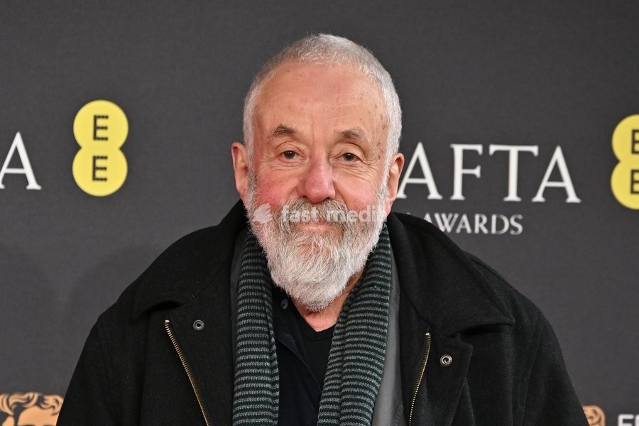 Mike Leigh attends the 2025 EE BAFTA Film Awards at The Royal Festival Hall in London, England. UK. Sunday 16th February 2025